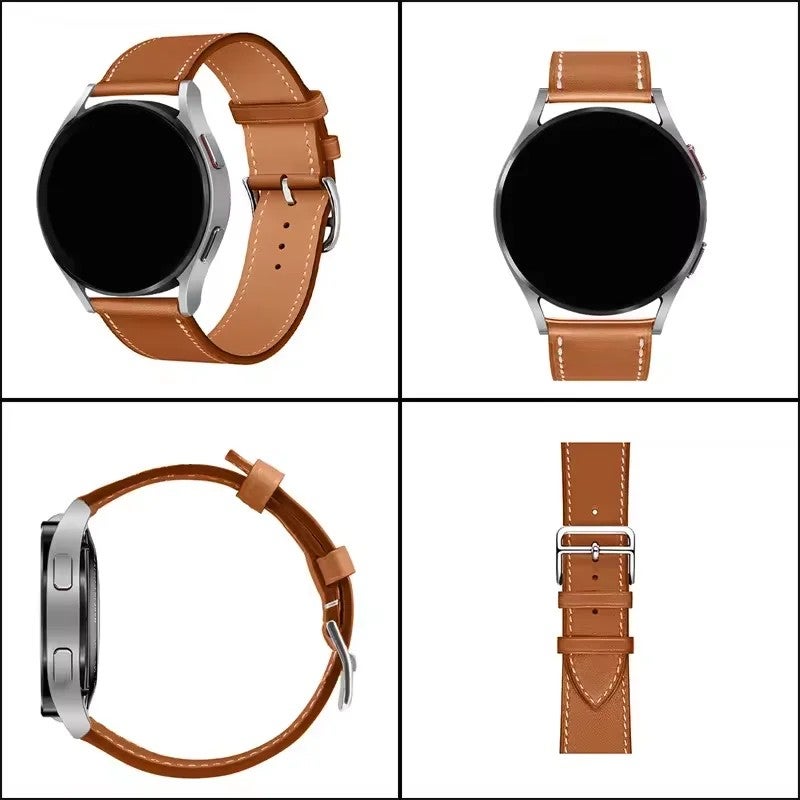 Bluejw 20mm Genuine Leather Watch Strap Replacement for Timex Weekender & Expedition – Premium Universal Band Compatible with Most Smartwatches - Image 5