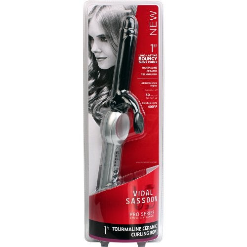 Vidal Sassoon Digital Tourmaline Ceramic Curling Iron, 1 Inch - Image 2