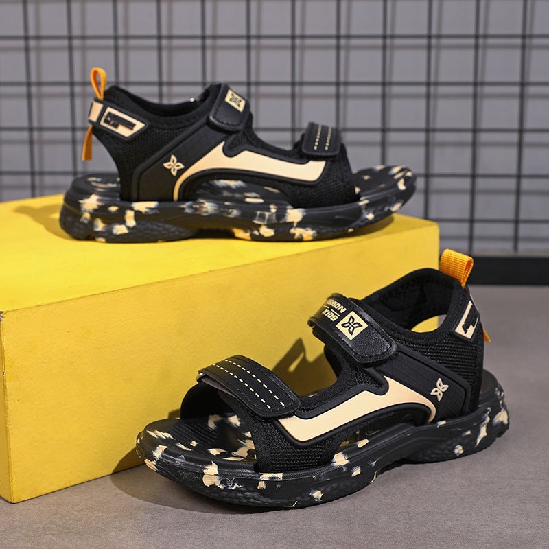 Boys Sandals Breathable Middle And Large Children'S Little Boy Casual Shoes Lightweight Non-Slip Children'S Beach Shoes 199 - Image 3