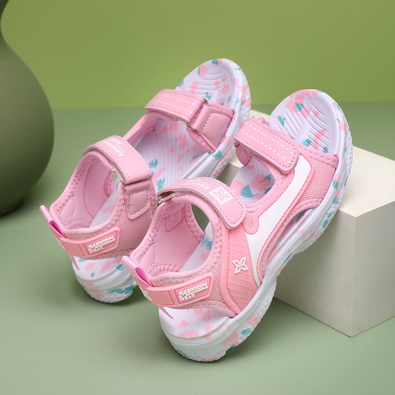 Boys Sandals Breathable Middle And Large Children'S Little Boy Casual Shoes Lightweight Non-Slip Children'S Beach Shoes 199 - Image 4
