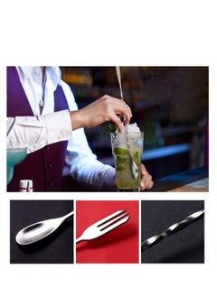 Y&D Stainless Steel Muddler for Cocktails with Mixing Spoon Jigger, Professional Bar Tools Milk Tea Shop Coffee and Home  - Image 4