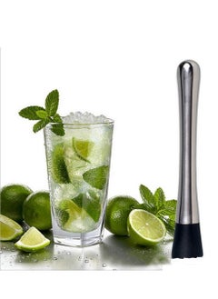 Y&D Stainless Steel Muddler for Cocktails with Mixing Spoon Jigger, Professional Bar Tools Milk Tea Shop Coffee and Home  - Image 2
