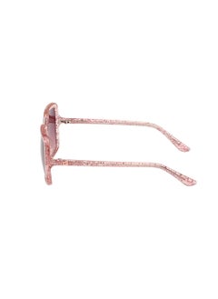 GUESS نظارة شمسية للبنات ذات حماية من الأشعة فوق البنفسجية مربعة الشكل - GU924174T49 - مقاس العدسة: 49 ملم  - Image 4