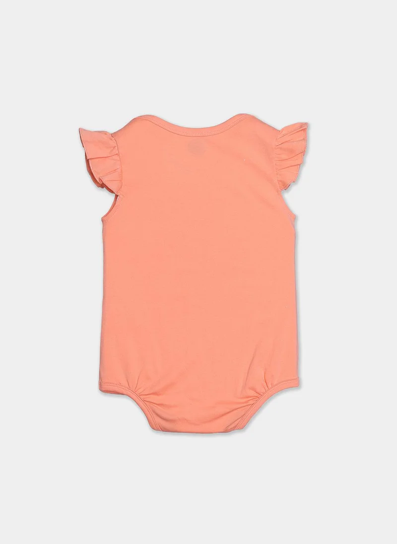 Nautinati  Nautinati Cotton Printed Pack Of 2 Bodysuits For Infant Girls for Women | Best Price UAE