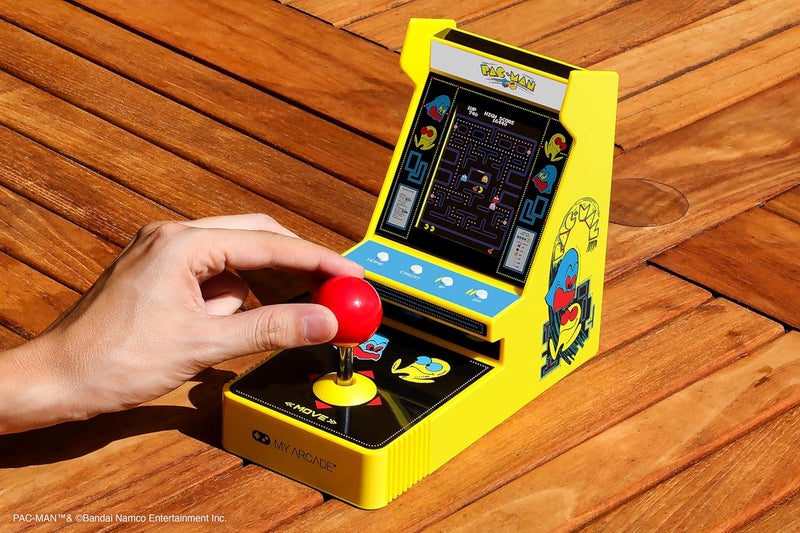 My Arcade JOYSTICK PLAYER PAC-MAN PORTABLE RETRO ARCADE - Image 4