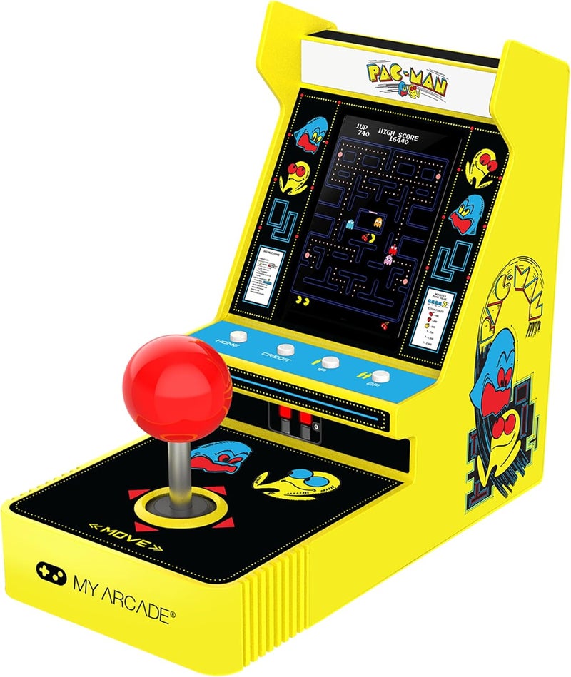 My Arcade JOYSTICK PLAYER PAC-MAN PORTABLE RETRO ARCADE - Image 1