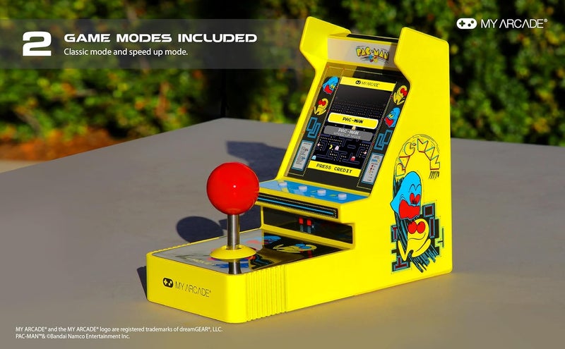 My Arcade JOYSTICK PLAYER PAC-MAN PORTABLE RETRO ARCADE - Image 2