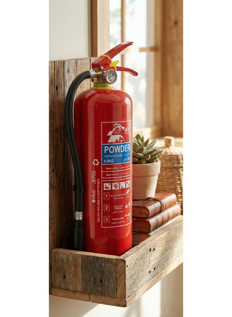 4.5 kg Dry Powder Fire Extinguisher ABC FireShield for Homes, Cars, and Vans - Image 2