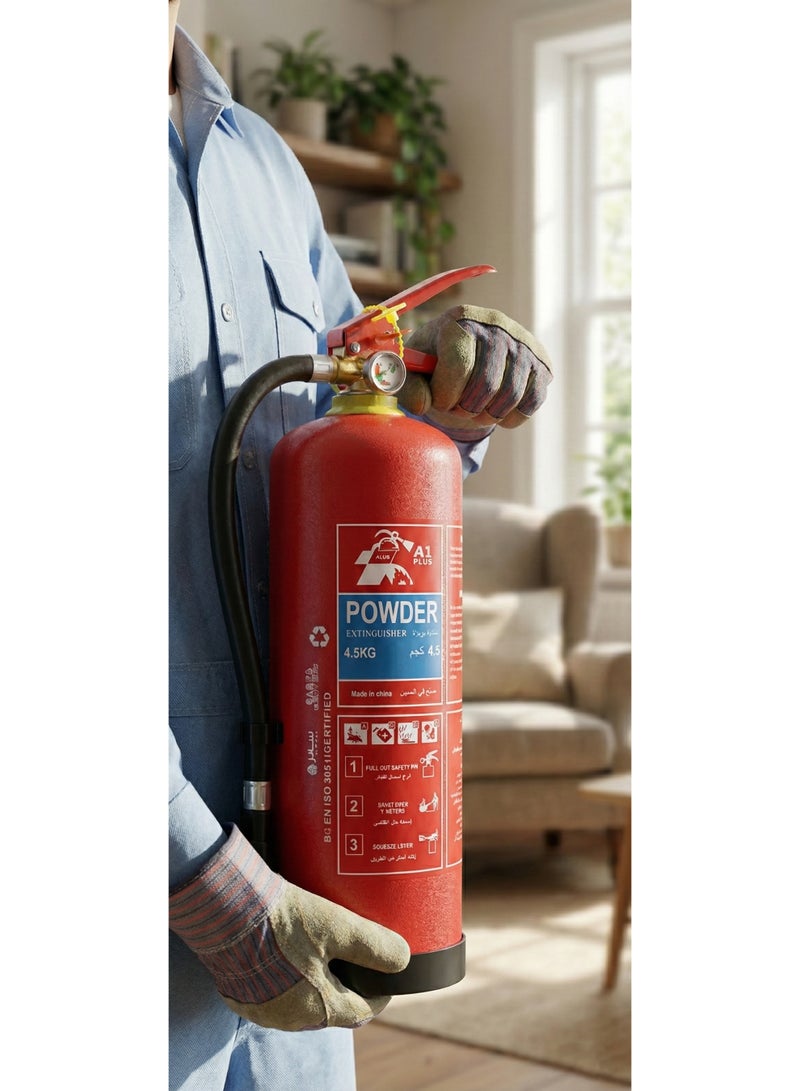 4.5 kg Dry Powder Fire Extinguisher ABC FireShield for Homes, Cars, and Vans - Image 5