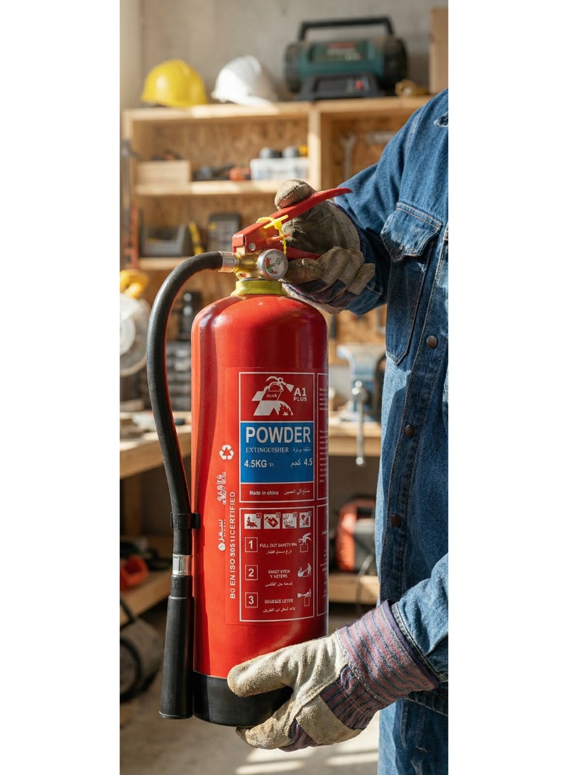 4.5 kg Dry Powder Fire Extinguisher ABC FireShield for Homes, Cars, and Vans - Image 4