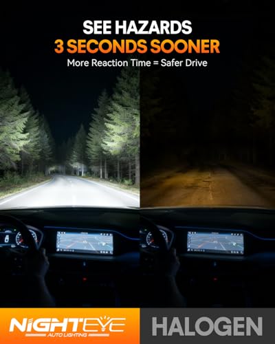 NIGHTEYE 9005 9006 Fog Light - 40000LM 6500K 9005/HB3 High Beam 9006/HB4 Low Beam Bulb LED Fog Light Kit, Plug and Play,Pack of 4 - Image 3