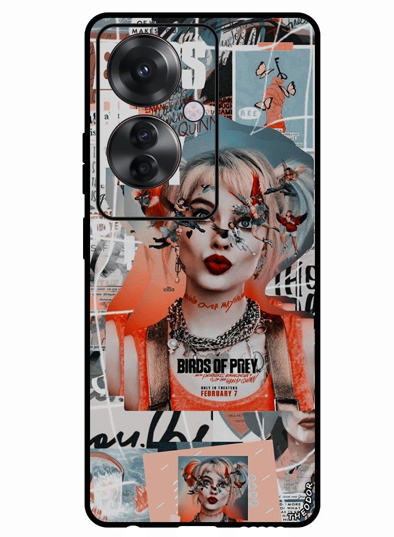 Theodor Protective Case Anti Scratch Shock Proof Bumper Cover For Oppo Reno 11F Birds of Prey - Image 1