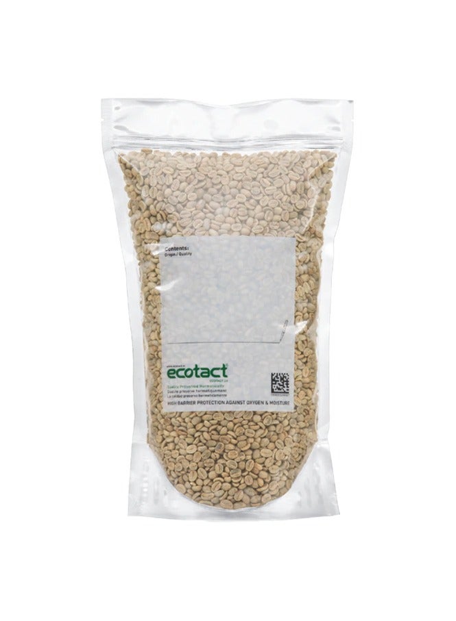 Ecotact 2.0 Multilayered Hermetic Sampler Bag With Zipper Closure, For Sampling of Green Coffee Beans 2 kg, Pack of 25 pcs  - Image 1