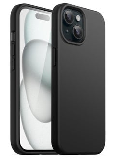 FITIT FITIT Magnetic Silicone Case for iPhone 13 6.1-Inch, Compatible with MagSafe, Black  - Image 1