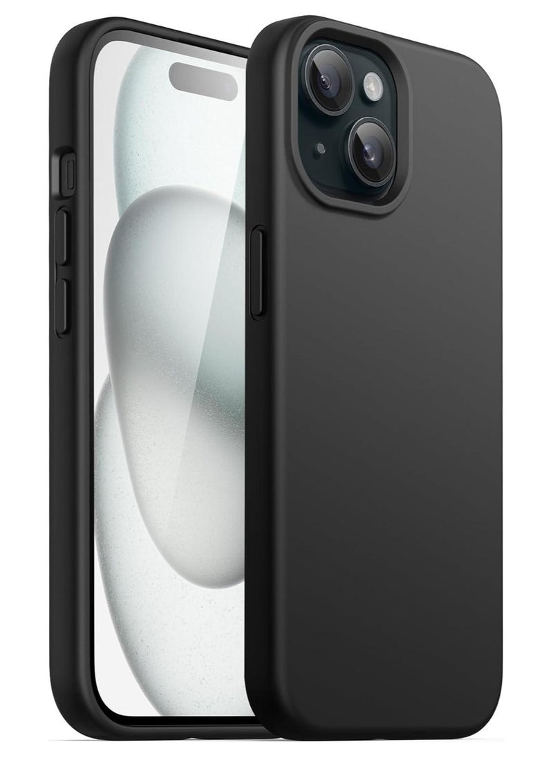 FITIT FITIT Magnetic Silicone Case for iPhone 13 6.1-Inch, Compatible with MagSafe, Black  - Image 1