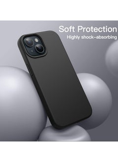FITIT FITIT Magnetic Silicone Case for iPhone 13 6.1-Inch, Compatible with MagSafe, Black  - Image 2