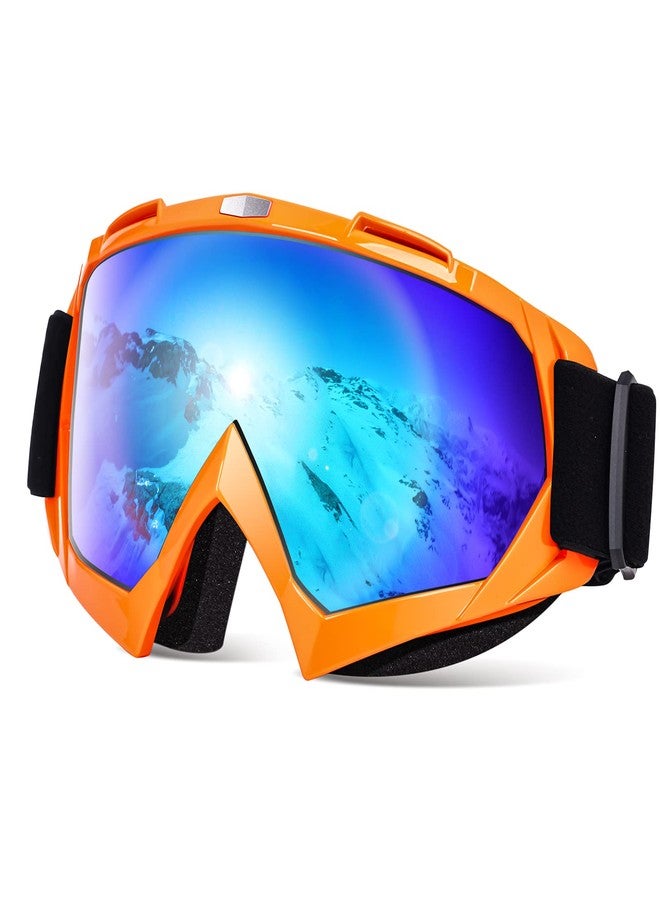 MAMBAOUT Adult Snow Ski Goggles, Snowboard Goggles for Youth, Teens, Men & Women, Wide View Snowmobile Goggles - Image 1