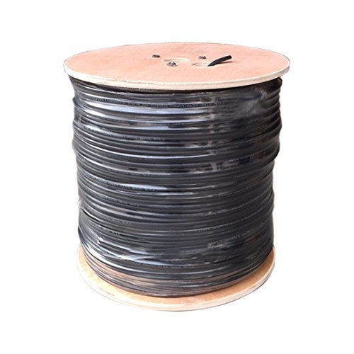 FiveStarCable RG59 1000 ft. Siamese Coaxial CCTV - Combo 20 AWG RG59 Video + 18/2 18AWG Power Cable Color Black - Image 2