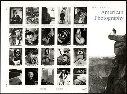 USPS Masters of American Photography Collectible Sheet of 20 37 Cent Stamps Scott 3649 - Image 5