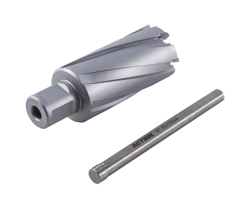 ACTOOL 1-5/16'' Diameter x 2'' Depth of Cut Carbide Tipped TCT ANNULAR Cutter with 3/4'' Weldon Shank - Image 4