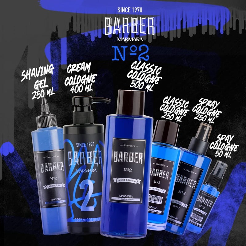 barber marmara Marmara Barber After Shave Eau de Cologne - 250ml No2 - Image 4
