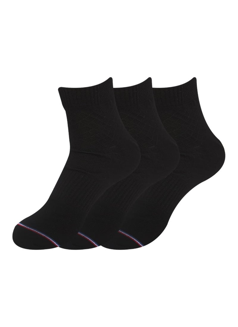 Future - future socks short pack of 3 black size 40-45 cotton - Image 1