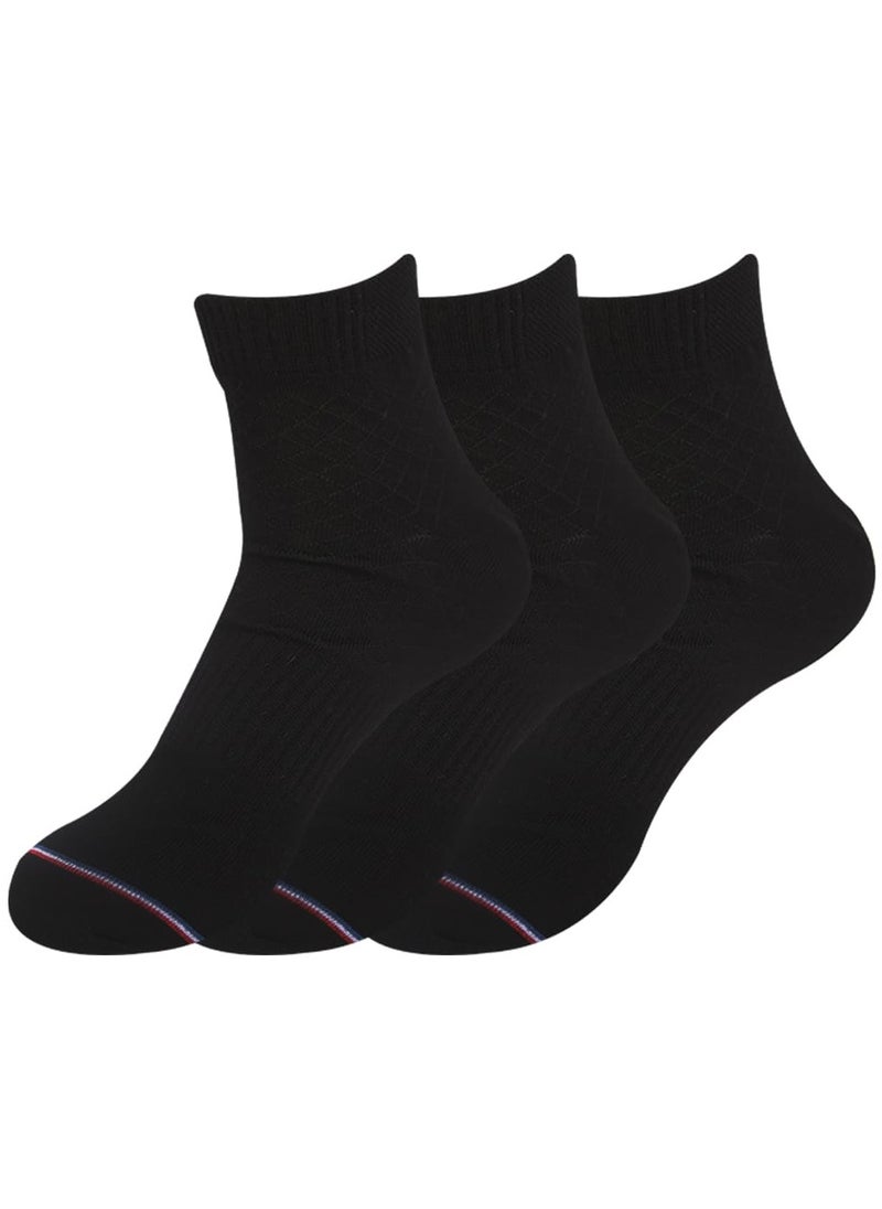 Future - future socks short pack of 3 black size 40-45 cotton - Image 1