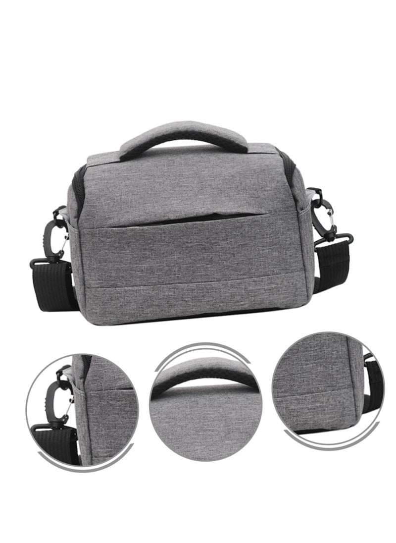 Generic Camera Bag Digital Bag Waterproof Shockproof Breathable Camera Backpack Suitable For Small Video Photo Bag Backpack (Color : Grey)  - Image 3