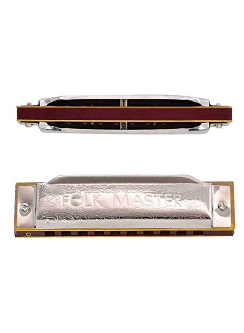 Suzuki Folk Master Harmonica – 10 Holes / 20 Notes – Key of C - Image 5