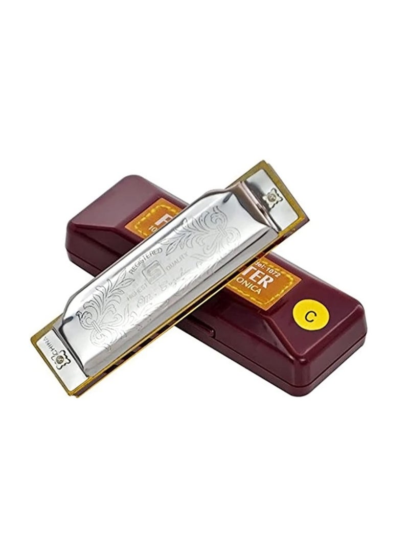Suzuki Folk Master Harmonica – 10 Holes / 20 Notes – Key of C - Image 4