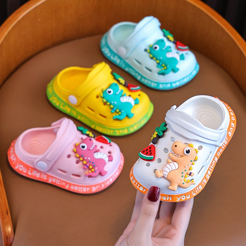 Children'S Cave Shoes Summer Girls 3-6 Years Old Cute Soft Bottom Non-Slip Outdoor Children'S Beach Shoes Eva Baby Slippers - Image 2