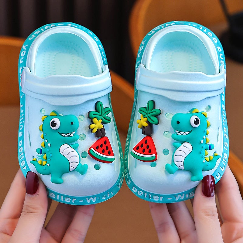 Children'S Cave Shoes Summer Girls 3-6 Years Old Cute Soft Bottom Non-Slip Outdoor Children'S Beach Shoes Eva Baby Slippers - Image 4