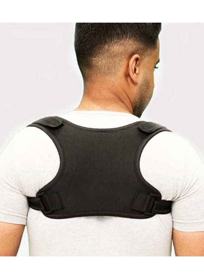 Shoulder and back posture corrector – adjustable support belt for posture correction and pain relief - Image 2
