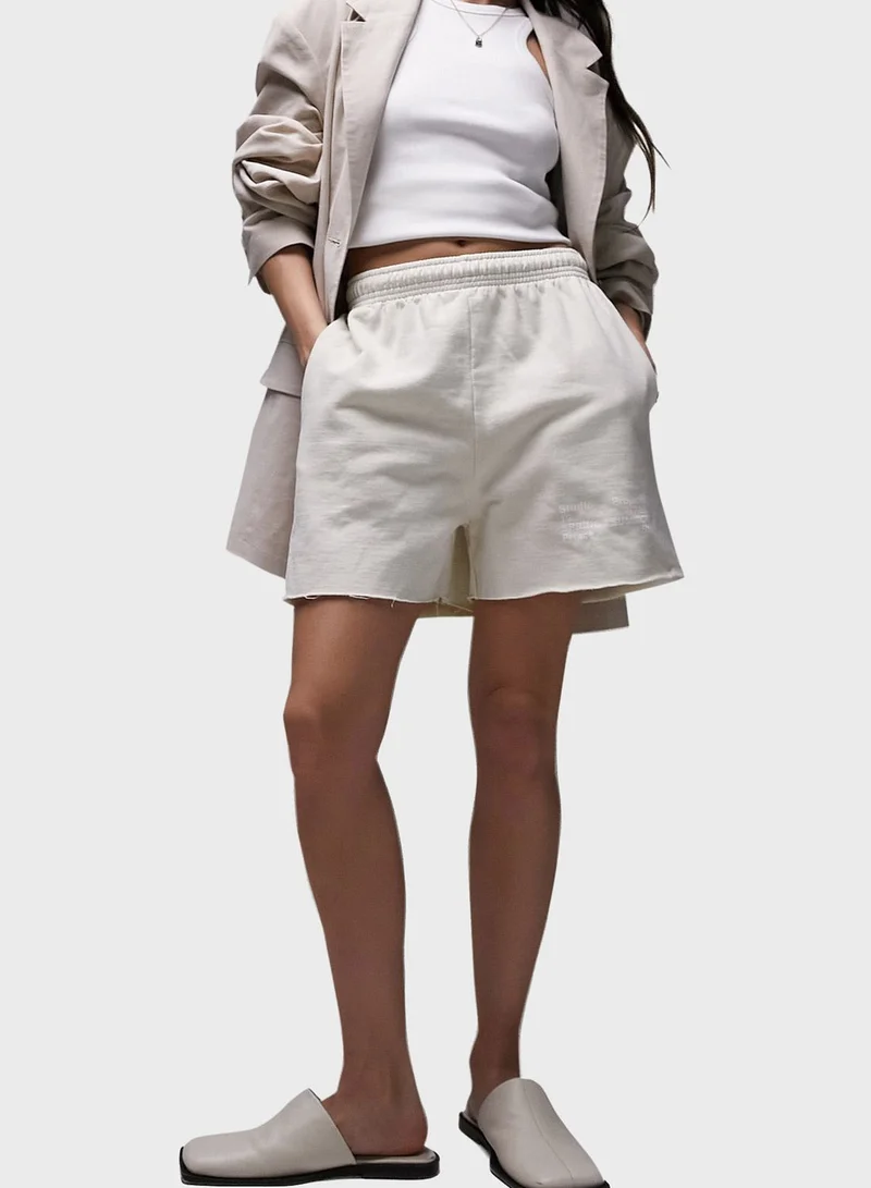 TOPSHOP High Waist Mini Shorts