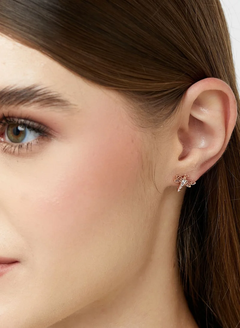 OLIVIA BURTON OBJAME146 Dancing Dragonfly Stud Earrings