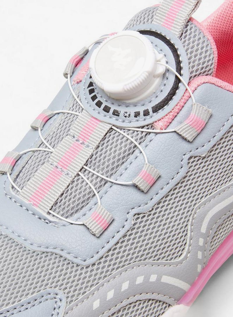 Kappa Girls Panelled Rotating Buckle Sports Shoes - Image 4