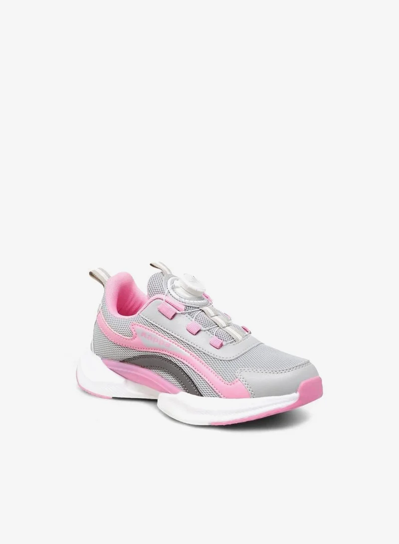 Kappa Girls Panelled Rotating Buckle Sports Shoes