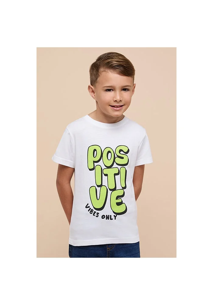 R&b Printed T-Shirt with Crew Neck and Short Sleeves