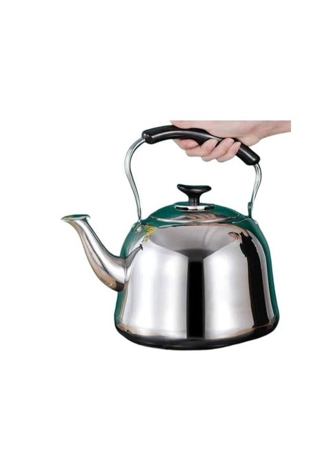 OM Whistle Jug with Lightweight Material and Heat-Insulating Silicone Handle (1.5 L)