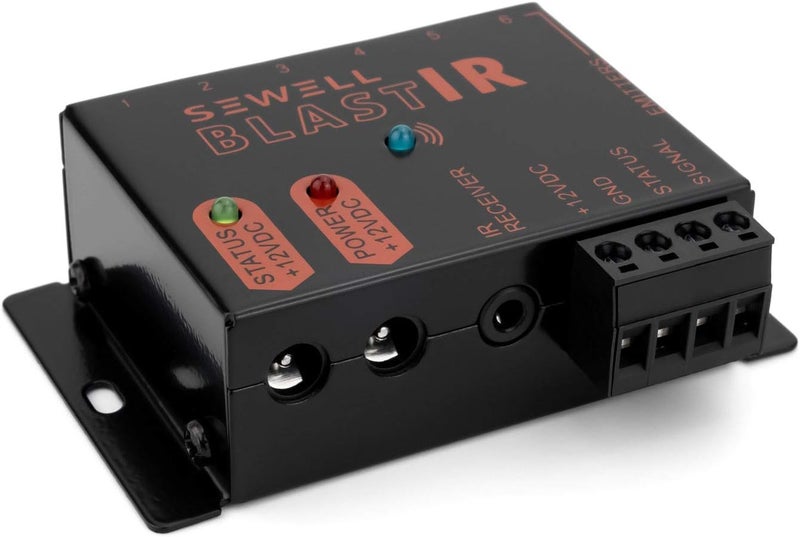 Sewell BlastIR SW-29311 Infrared (IR) Remote Control Receiver Kit (Black) - Image 3