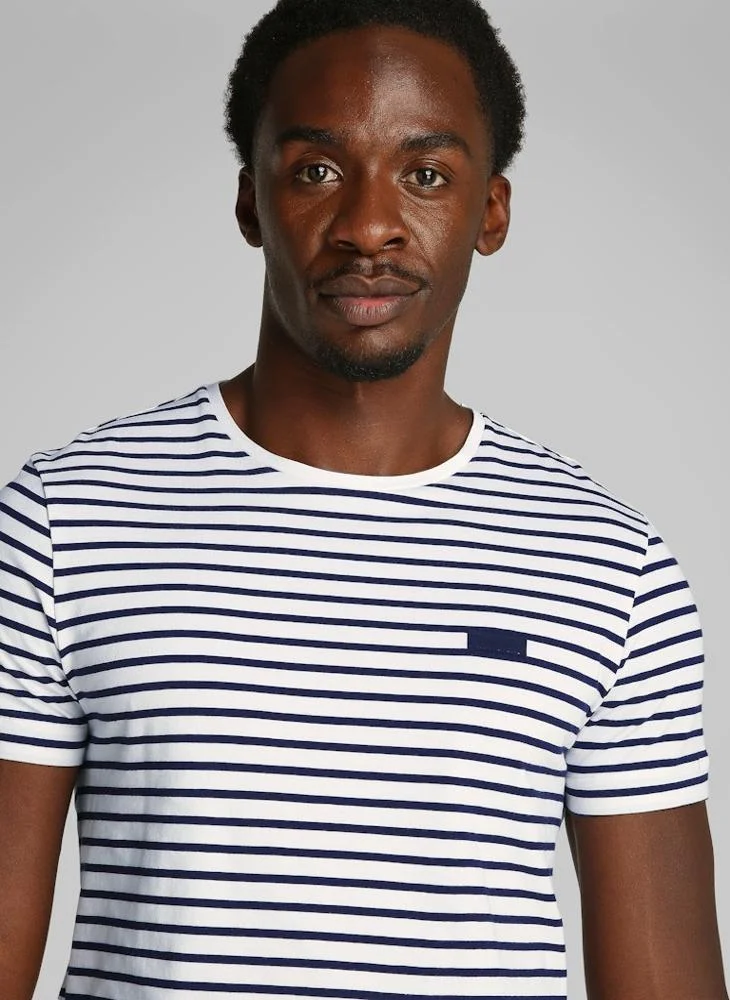 CALVIN KLEIN Stretch Slim Stripe T-Shirt