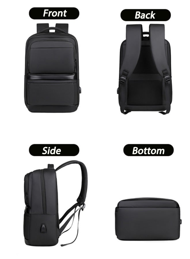 Royal Extra Large 35L Travel Laptop Backpack ,  Water Resistant College School Computer Bag for 16 Inch Laptop and Notebook, Airline Approved Business Work Bag  Anti Theft Computer Bag Work College School Bookbags Gifts,for Men Women (Black) - Image 4