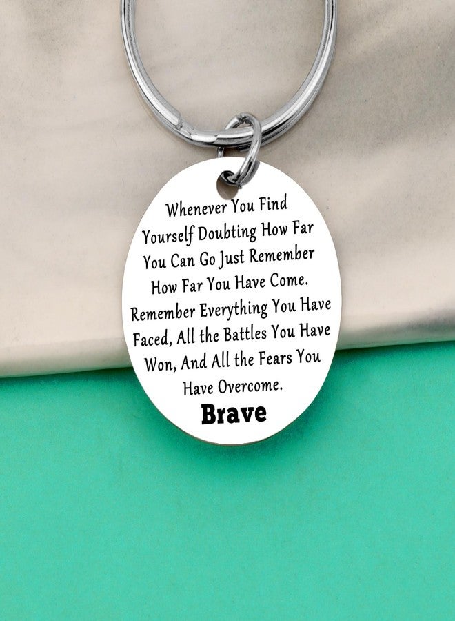 Baipilu 24 PCS Cancer Awareness Gift Encouragement Keychain AA Recovery Gifts Surgery Recovery Gift for Women Breast Cancer Survivor Fighter Gifts - Image 3