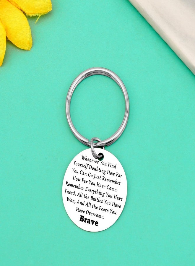 Baipilu 24 PCS Cancer Awareness Gift Encouragement Keychain AA Recovery Gifts Surgery Recovery Gift for Women Breast Cancer Survivor Fighter Gifts - Image 4