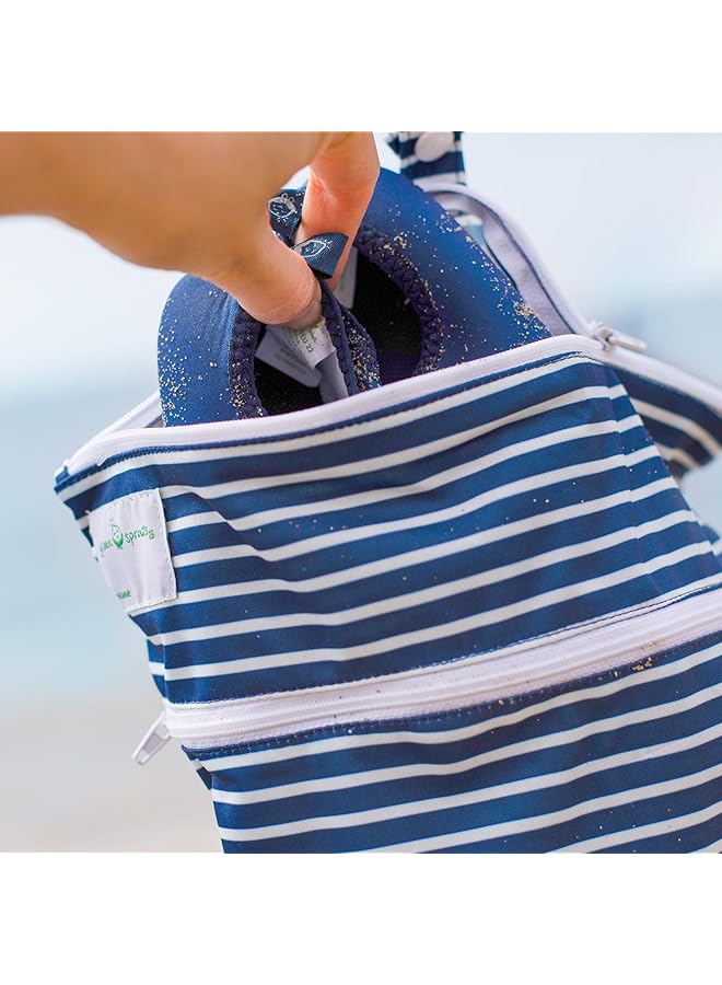 green sprouts Wet And Dry Bag Stores Wet And Dry Items Separately Use For Swim Wear Diapers Underwear Clothes And - Image 2