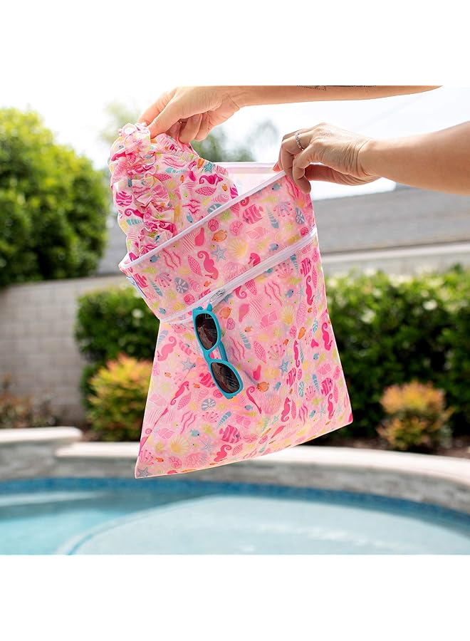 green sprouts Wet And Dry Bag Stores Wet And Dry Items Separately Use For Swim Wear Diapers Underwear Clothes And - Image 4