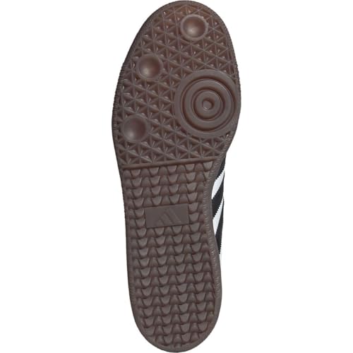 adidas Unisex-Adult Samba Indoor, White/Black/Vivid Red, 11 - Image 4