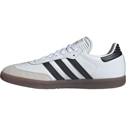 adidas Unisex-Adult Samba Indoor, White/Black/Vivid Red, 11 - Image 5