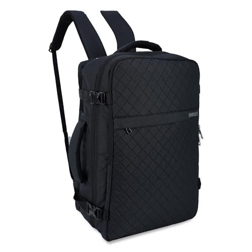 Impulse Vission V2 40L Unisex Water Resistant Travel 4 Compartment Laptop Backpack With USB Charging Port - Office/School/College/Business Bag Fits Up to 16 Inch Laptop (Black) - 1 Year Warranty - Image 5