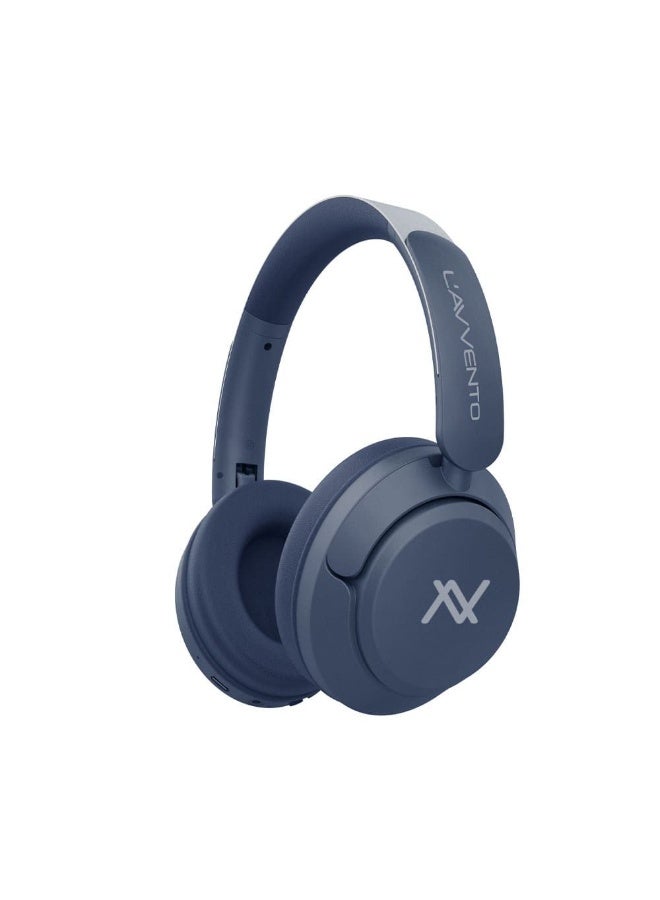 L'AVVENTO ACTIVE NOISE CANCELLATION WIRELESS HEADPHONE HP25 BT 5.3 - PLAYING TIME 32 H AND 25 H WITH ANC MODE -  WITH High-quality padded carrying case for headphones - Image 1